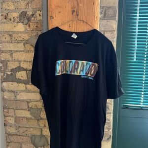 Colorado Mountain 14ers Black Graphic T-Shirt